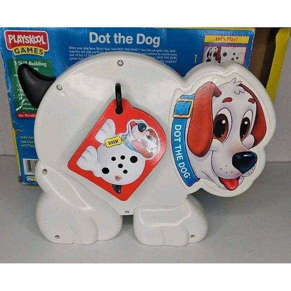 Dot the Dog Playskool Game Preschool Ages 3-5 Box Included Vintage 1995 - Picture 13 of 16